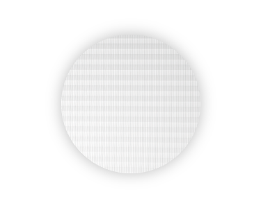 Zdjęcie dekoracji - biały pasek składanej rolety